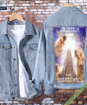 led zeppelin greatest hits denim jacket 4 pWCZQ