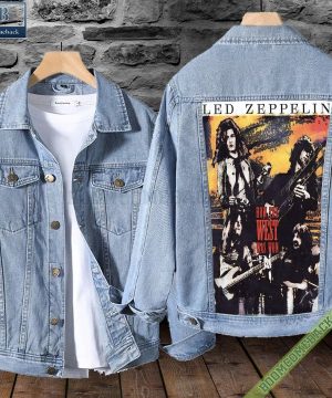 led zeppelin how the west was won denim jacket 3 7Cltl