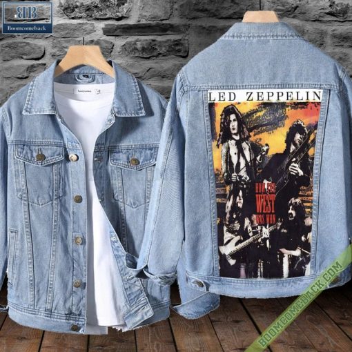 Led Zeppelin How the West Was Won Denim Jacket