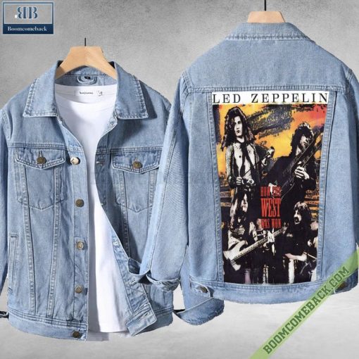 Led Zeppelin How the West Was Won Denim Jacket