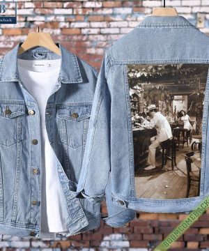 Led Zeppelin In Through the Out Door Denim Jacket