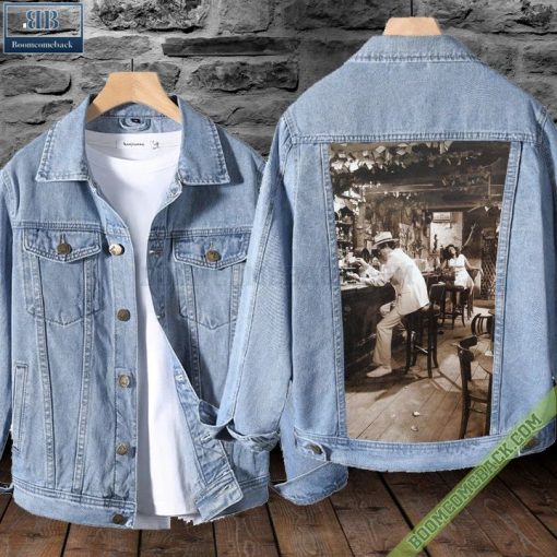 Led Zeppelin In Through the Out Door Denim Jacket