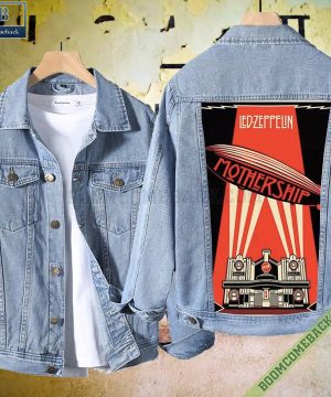 led zeppelin mothership denim jacket 3 EZ4E8