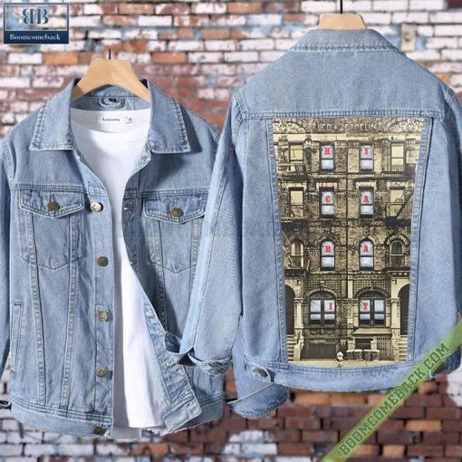 Led Zeppelin Physical Graffiti Denim Jacket