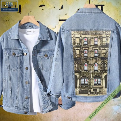 Led Zeppelin Physical Graffiti Denim Jacket