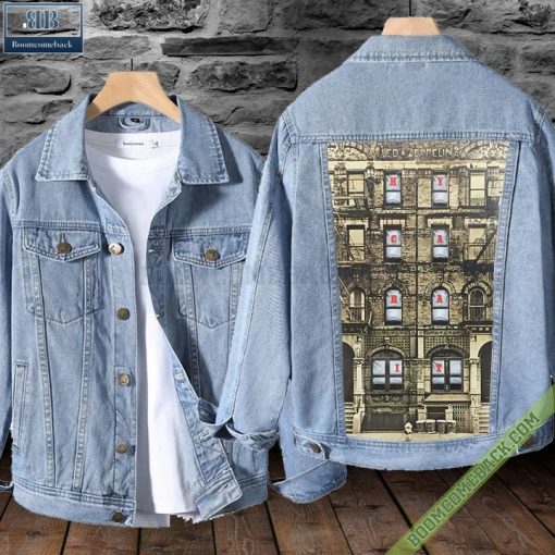 Led Zeppelin Physical Graffiti Denim Jacket