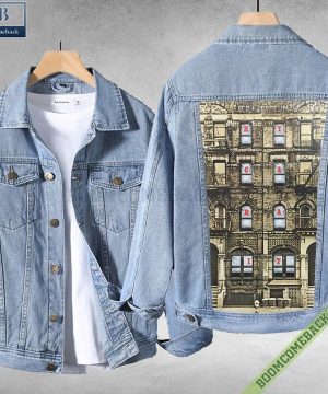 led zeppelin physical graffiti denim jacket 4 8jX6y