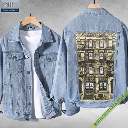 Led Zeppelin Physical Graffiti Denim Jacket