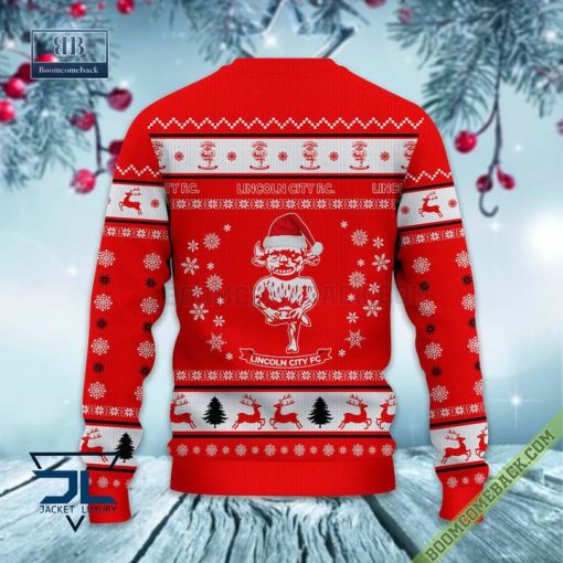 Lincoln City FC Trending Ugly Christmas Sweater