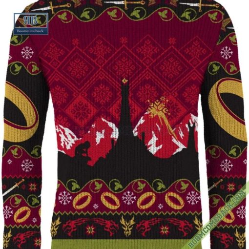 Lord of The Rings Eye Of Sauron Christmas Sweater Jumper