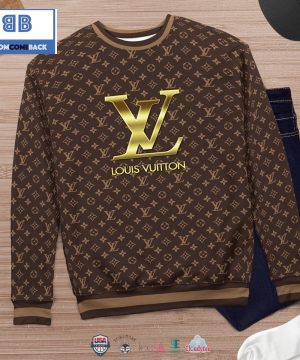 louis vuitton brown 3d ugly sweater 2 MTvnZ