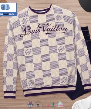 louis vuitton cream 3d ugly sweater 3 2uwts