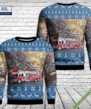 Louisiana, Sulphur Fire Department Ugly Christmas Sweater