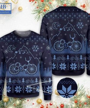 lsd bicycle ugly christmas sweater 3 Finzo