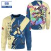 Jolteon Starry Pokemon Anime Christmas 3D Sweatshirt