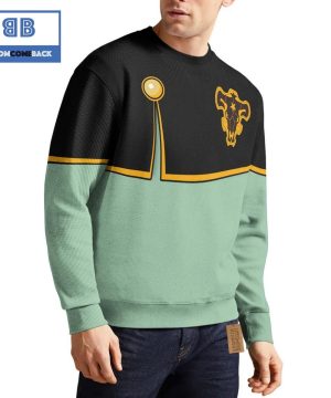 Luck Voltia Uniform Black Clover Anime 3D Sweater