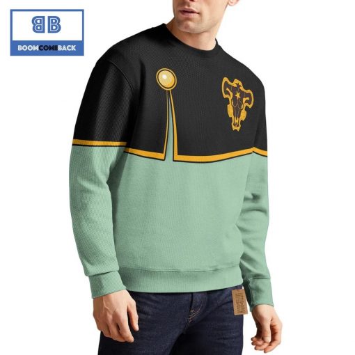 Luck Voltia Uniform Black Clover Anime 3D Sweater