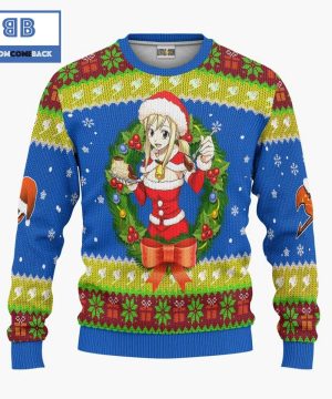 lucy heartfilia fairy tails anime christmas custom knitted 3d sweater 3 nK5th