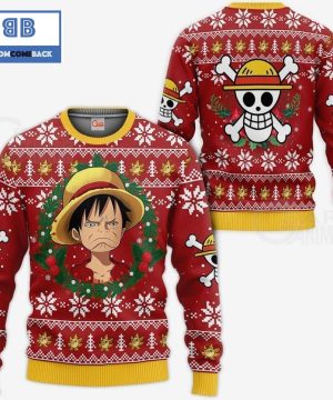 Luffy One Piece Anime Christmas 3D Sweater