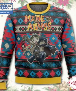 Made In Abyss Reg And Riko Ugly Christmas Sweater