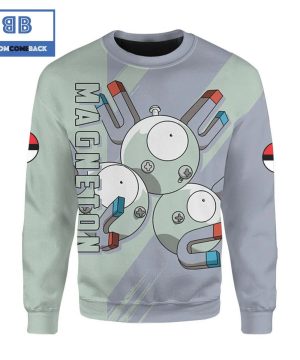 Magneton Pokemon Anime Christmas 3D Sweatshirt