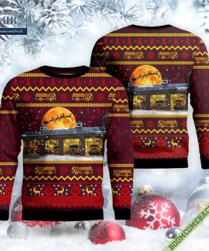 Maine, Freeport Fire And Rescue Ugly Christmas Sweater