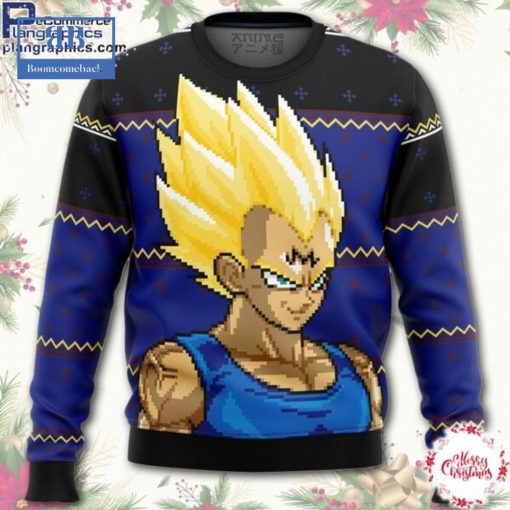 Majin Vegeta Ugly Christmas Sweater