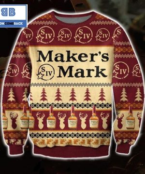 makers mark whisky ugly christmas sweater 2 lsruu