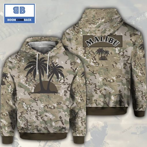 Malibu Camouflage 3D Hoodie