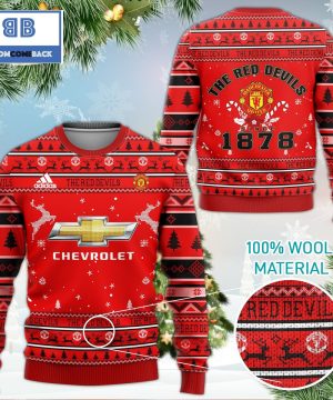 Manchester United The Red Devils Since 1878 Ugly Sweater