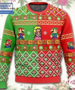 Mario Bros Ugly Christmas Sweater