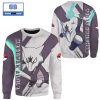 Mega Gengar Pokemon Anime Christmas 3D Sweatshirt