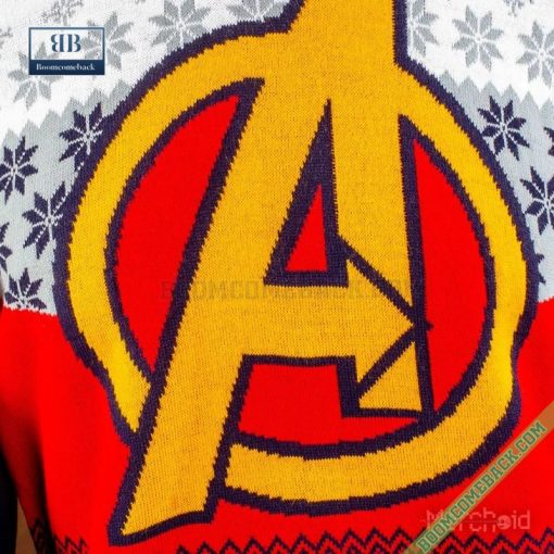 Marvel Avengers Assemble 3D Ugly Christmas Sweater Gift For Adult And Kid