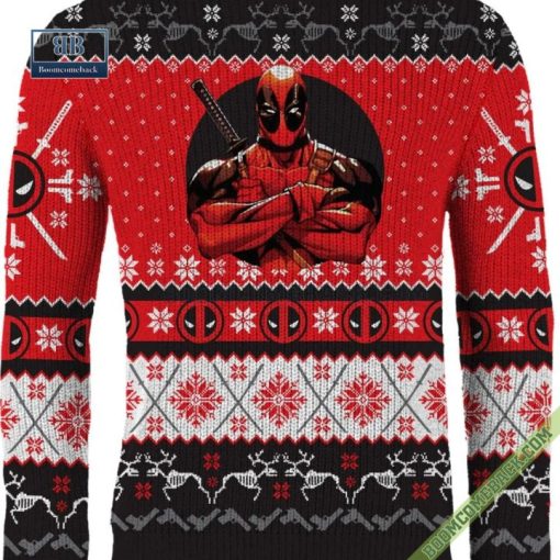 Marvel Comics Deadpool Ugly Christmas Sweater