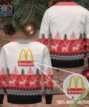 McDonald’s 3D Ugly Sweater For Adult And Kid