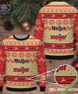 Meijer Inc. Logo Ugly Christmas Sweater