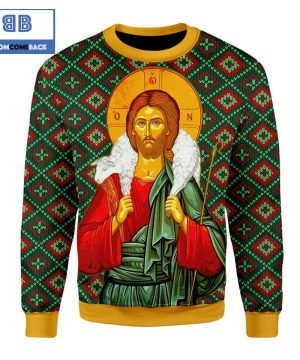 Men’s Orthodox Jesus Christ Ugly Christmas Sweatshirt