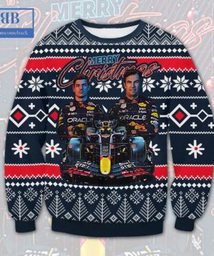 Merry Christmas Oracle Red Bull Racing Ugly Christmas Sweater