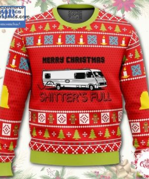 Merry Christmas Shitter’s Full Ugly Christmas Sweater