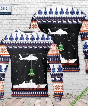 Merry Christmas Tree U.S Coast Guard Ugly Christmas Sweater