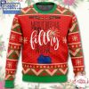 Mighty Morphin Power Rangers All Rangers Ugly Christmas Sweater