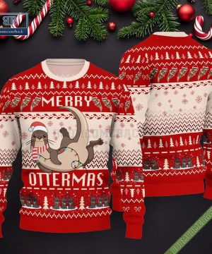 Merry Ottermas Ugly Christmas Sweater