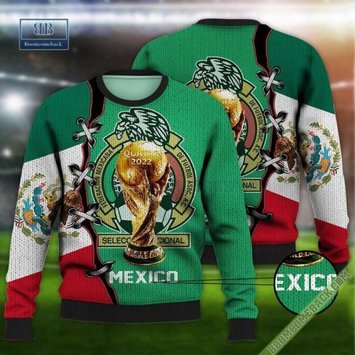 Mexico Flag National Soccer Team World Cup 2022 3D Sweater And Hoodie T-Shirt