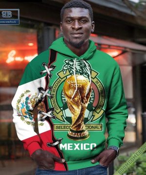 mexico flag national soccer team world cup 2022 3d sweater and hoodie t shirt 13 Y41Gz