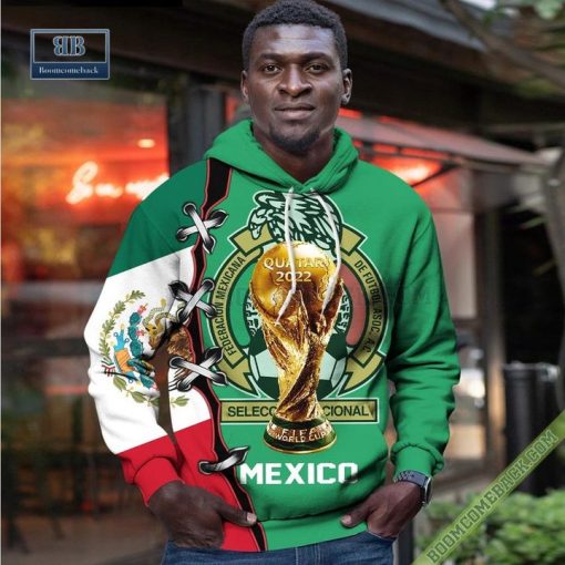 Mexico Flag National Soccer Team World Cup 2022 3D Sweater And Hoodie T-Shirt