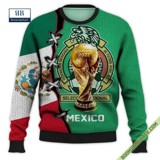 Mexico Flag National Soccer Team World Cup 2022 3D Sweater And Hoodie T-Shirt