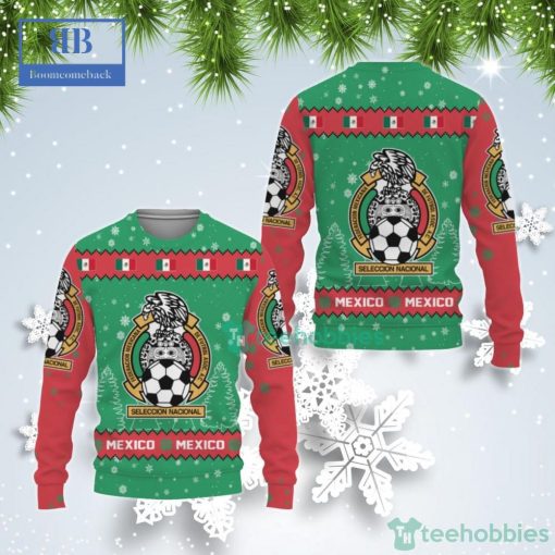 Mexico National Football Team World Cup 2022 Qatar Ugly Christmas Sweater