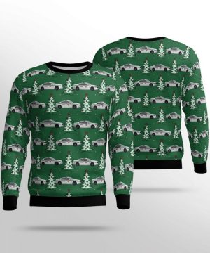 Miami-dade Police Car Ugly Christmas Sweater