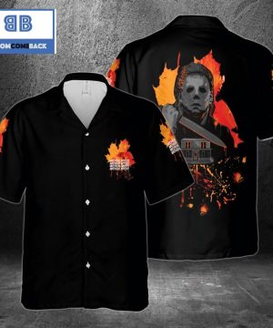 Michael Myers Black Hawaiian Shirt