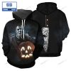 Michael Myers Emoticon Halloween 3D Hoodie